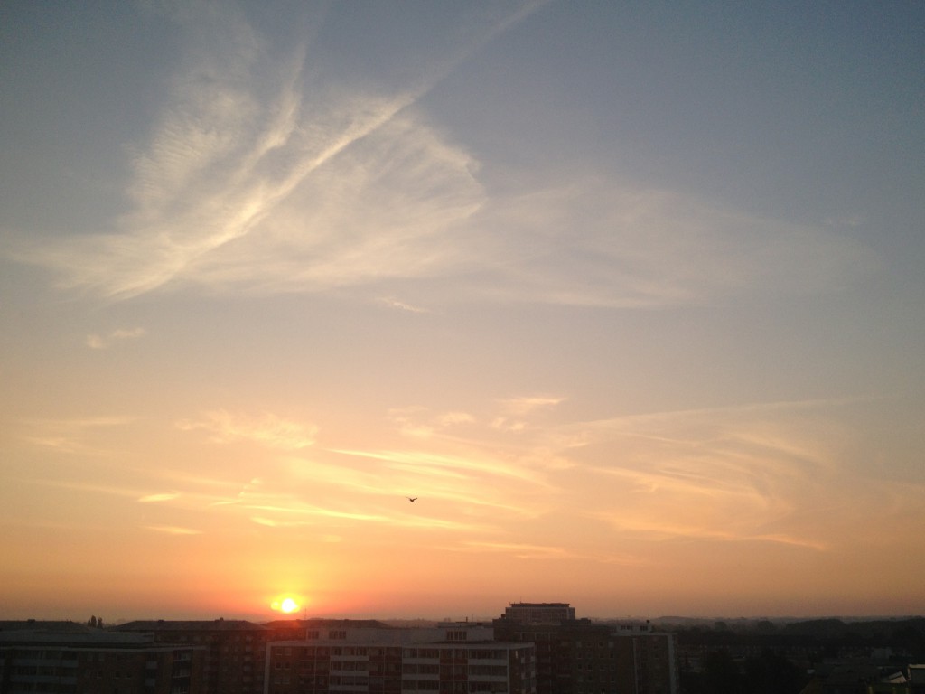 Sunrise in Malmö <3