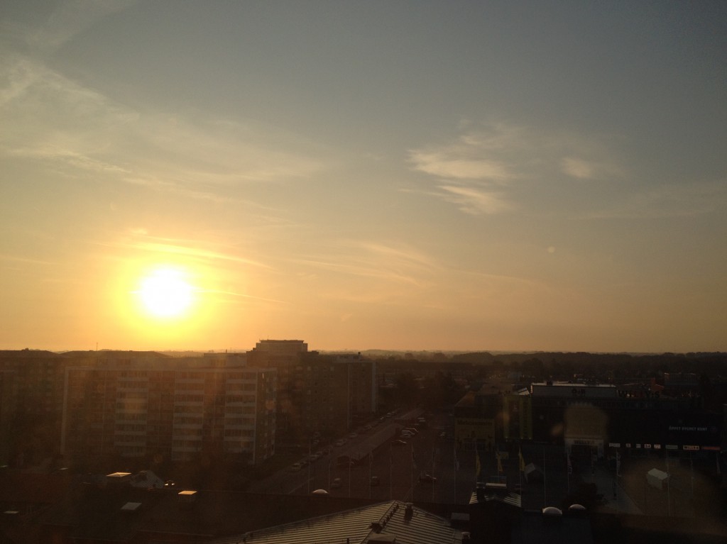 Sunrise in Malmö <3